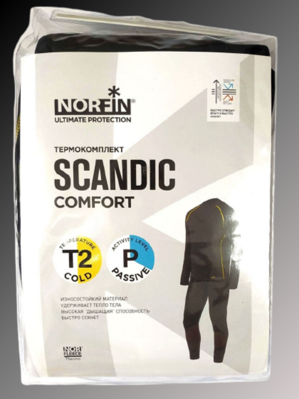 Термокомплект Norfin Scandic Comfort, black, L INT - отзывы покупателей наМегамаркет