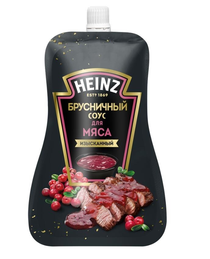 Купить соус Heinz брусничный, для мяса, 200 г, цены на Мегамаркет | Артикул: 100050477624