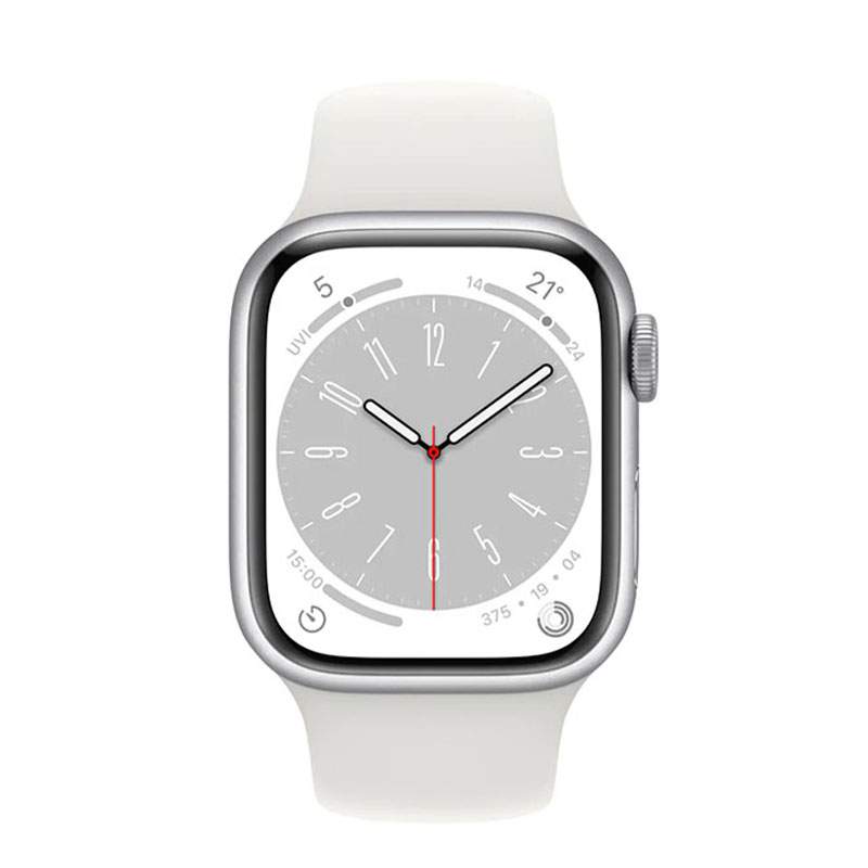 смарт-часы apple watch series 8 41mm silver aluminium