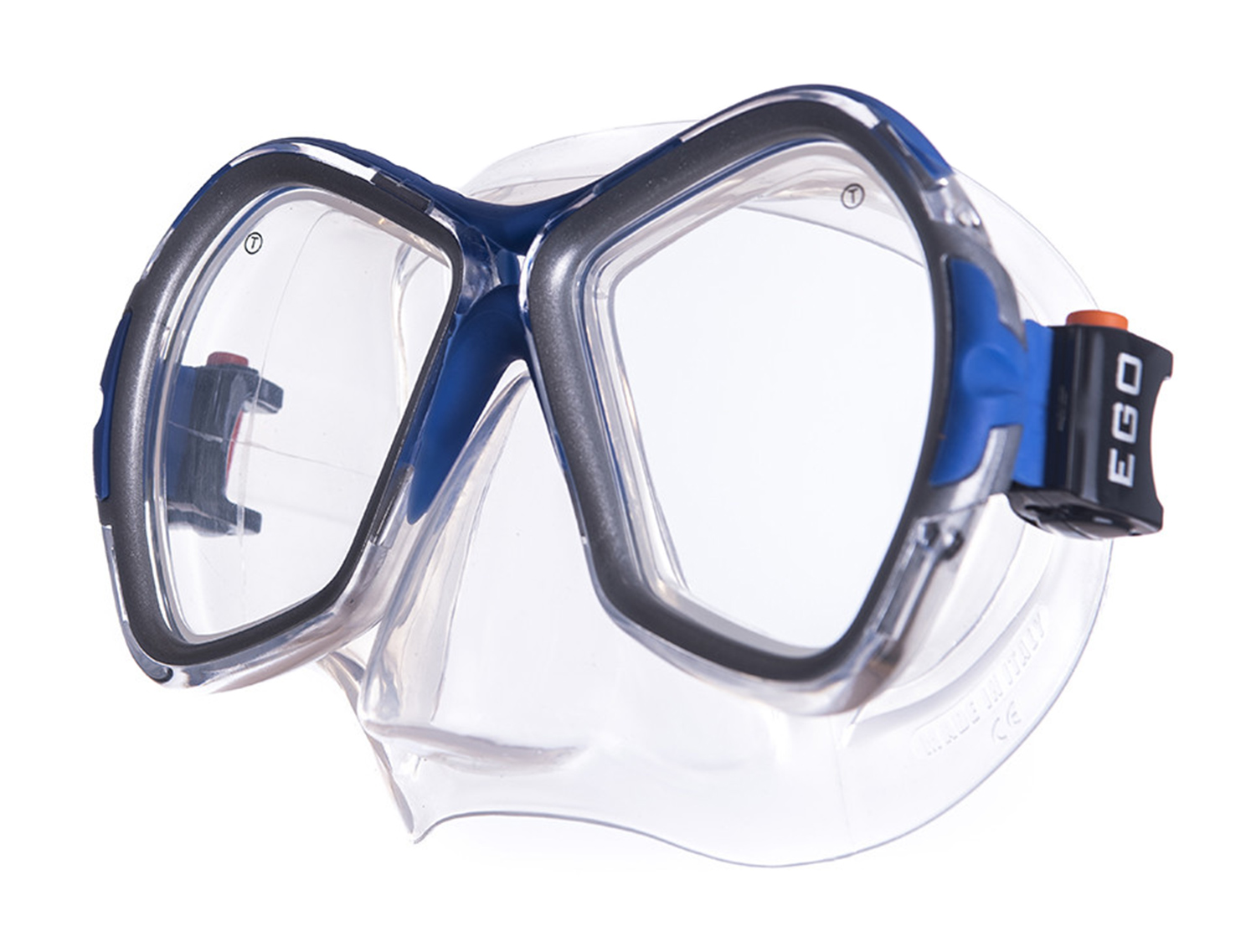 Маска для плавания Salvas Phoenix Mask серебристая/синяя - купить в Москве, цены на Мегамаркет | 100028986876