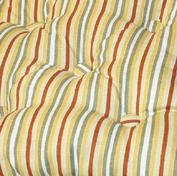 Подушка на стул на сидушку Kauffort Mimosa 40х40 см, разноцветный 1 шт
