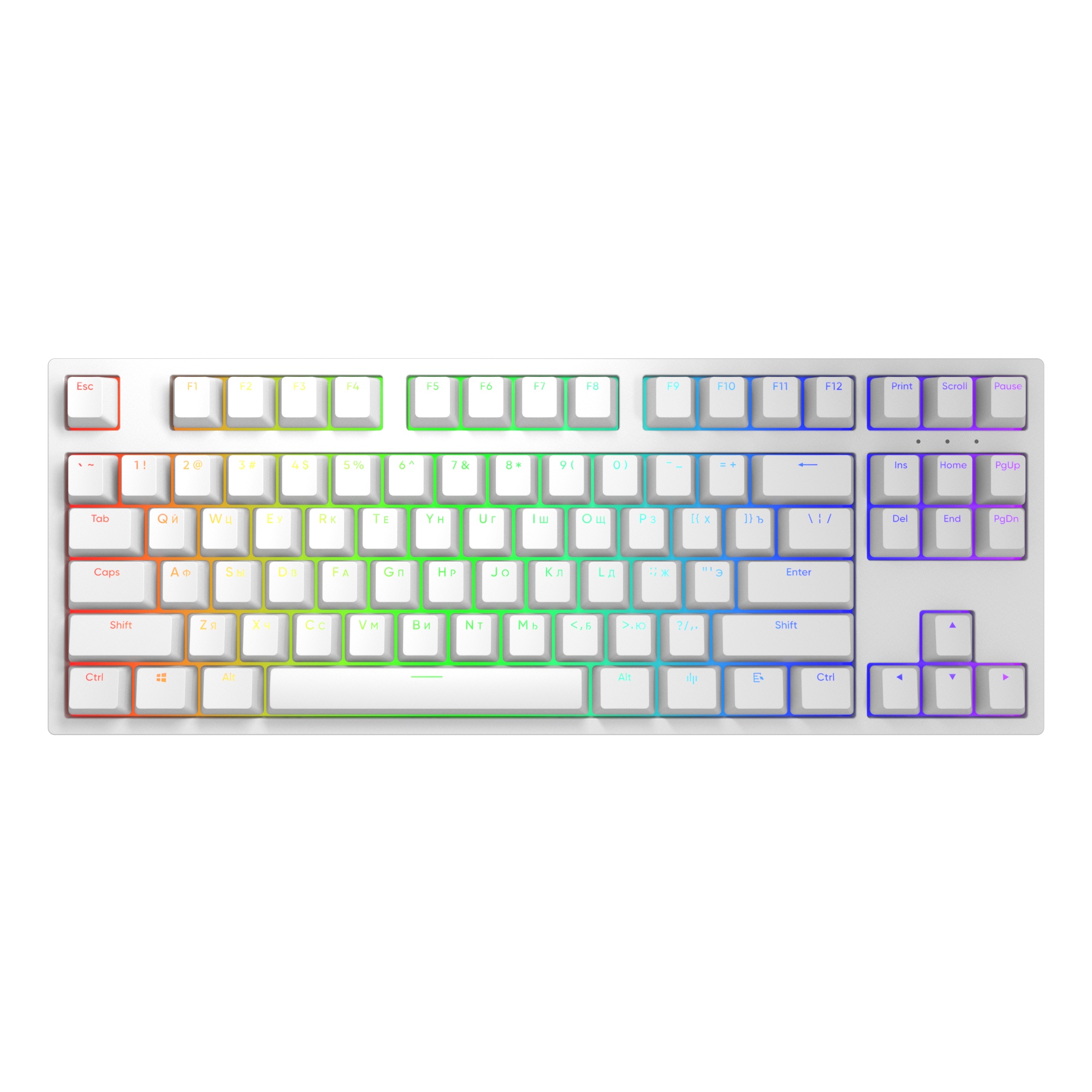 Проводная игровая клавиатура Dark Project KD87A White (DP-KD-87A-104200 ...