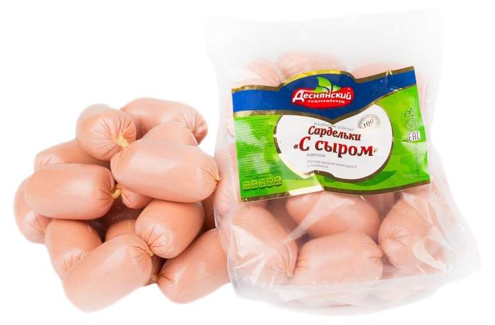 Сардельки с сыром фото