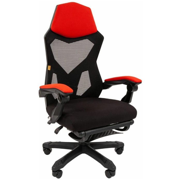 Кресло офисное Chairman CH571 Red - купить в www.cenam.net, цена на Мегамаркет