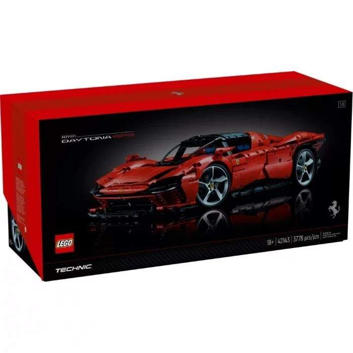 Конструктор Lego Technic Спорткар Ferrari Daytona SP3, 3778 деталей, 42143 - купить в Shop-device ДСМ, цена на Мегамаркет