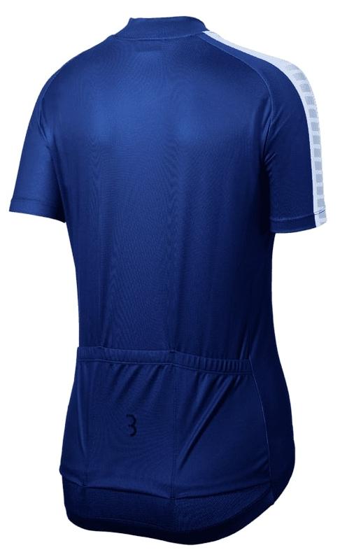 Футболка женская BBB Jersey Donna S.s. синяя XL INT