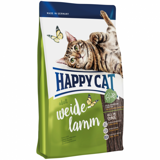 Сухой корм для кошек Happy Cat Fit & Well, ягненок, 1,4кг