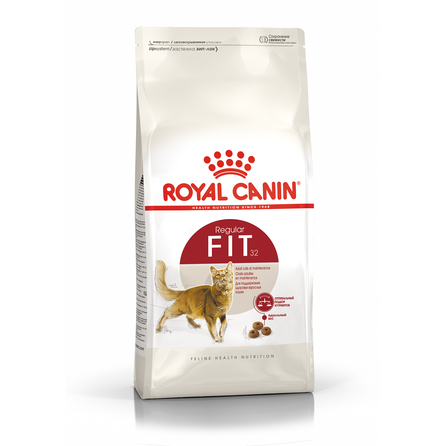 Сухой корм для кошек ROYAL CANIN Fit 32, для поддержания формы, птица, 2кг  - отзывы покупателей на маркетплейсе Мегамаркет | Артикул  товара:100001277521