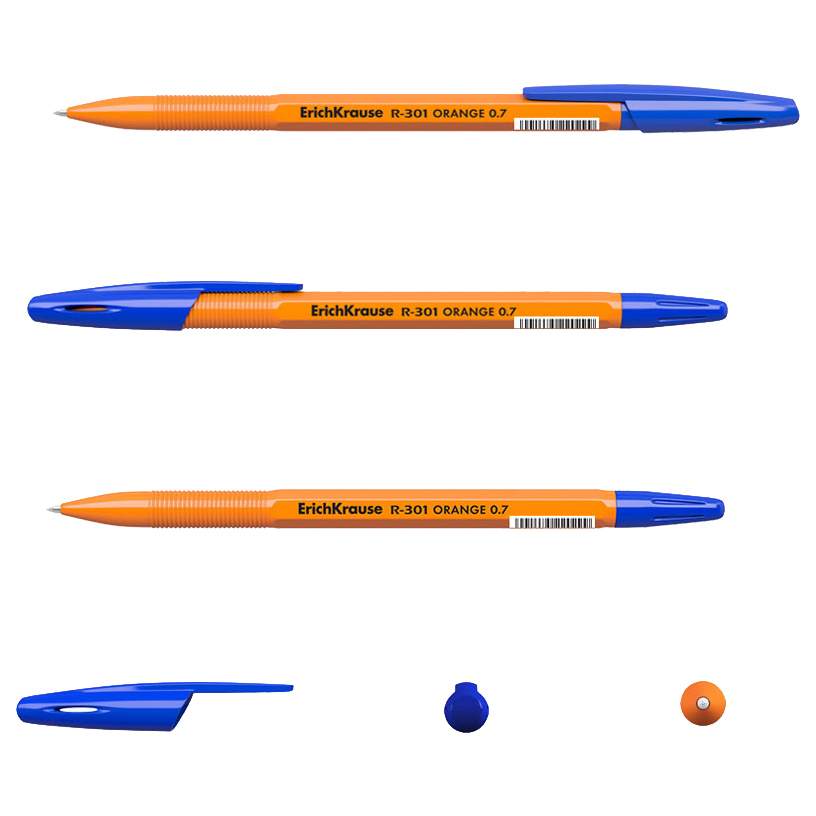 Ручка шариковая r 301 orange. Ручка шариковая Erich Krause Orange Stick&Grip r-301 красная (0,7 мм). Ручка шар. Корп.пласт.оранж.колп. В Ц/Ч ст.0,7мм синий r-301 Orange.