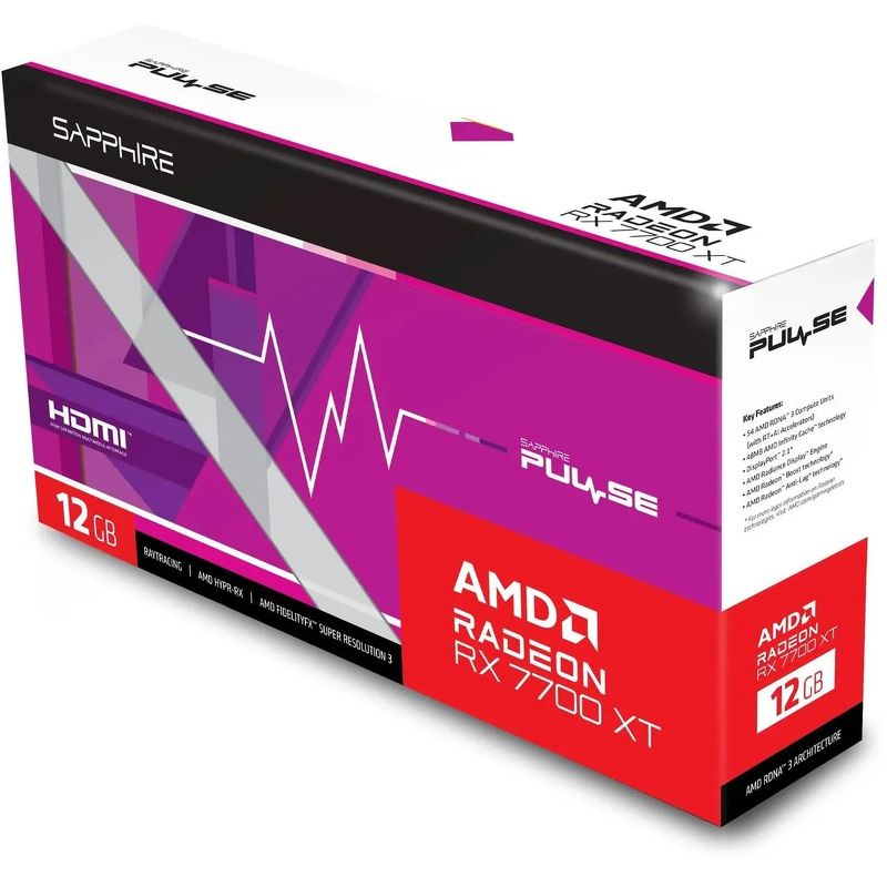 Amd radeon rx 7700 xt 12gb. Sapphire 7700 XT Pulse. ASROCK AMD Radeon RX 7700 XT Phantom Gaming OC