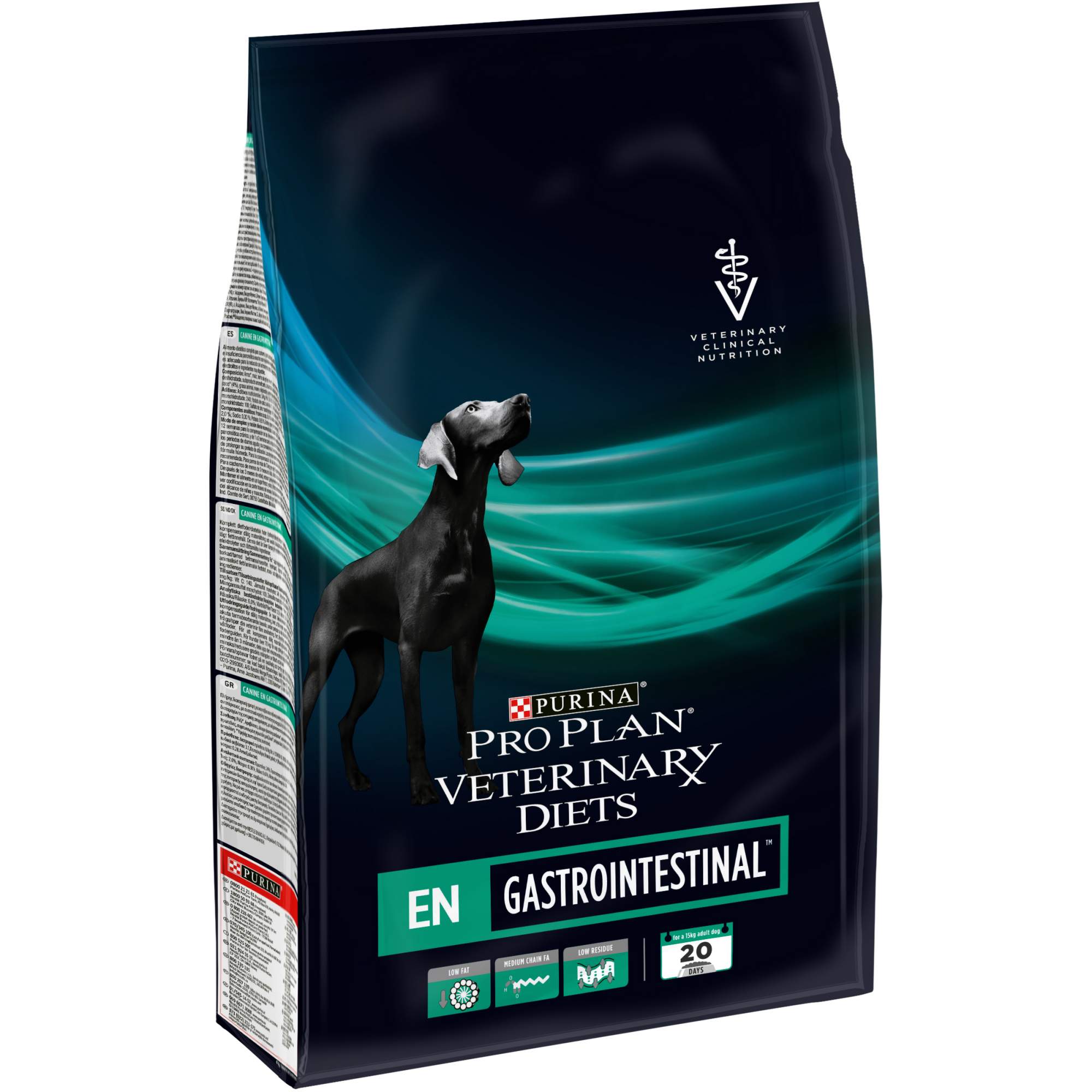 Сухой корм для собак Pro Plan Veterinary Diets EN Gastrointestinal, при болезнях ЖКТ, 5кг