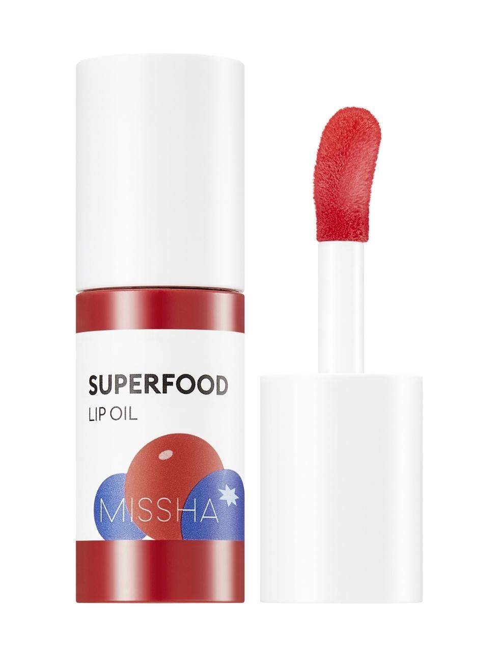 Масло для губ Missha Superfood Berry Lip Oil 5.2 г - купить в Beautymania, цена на Мегамаркет