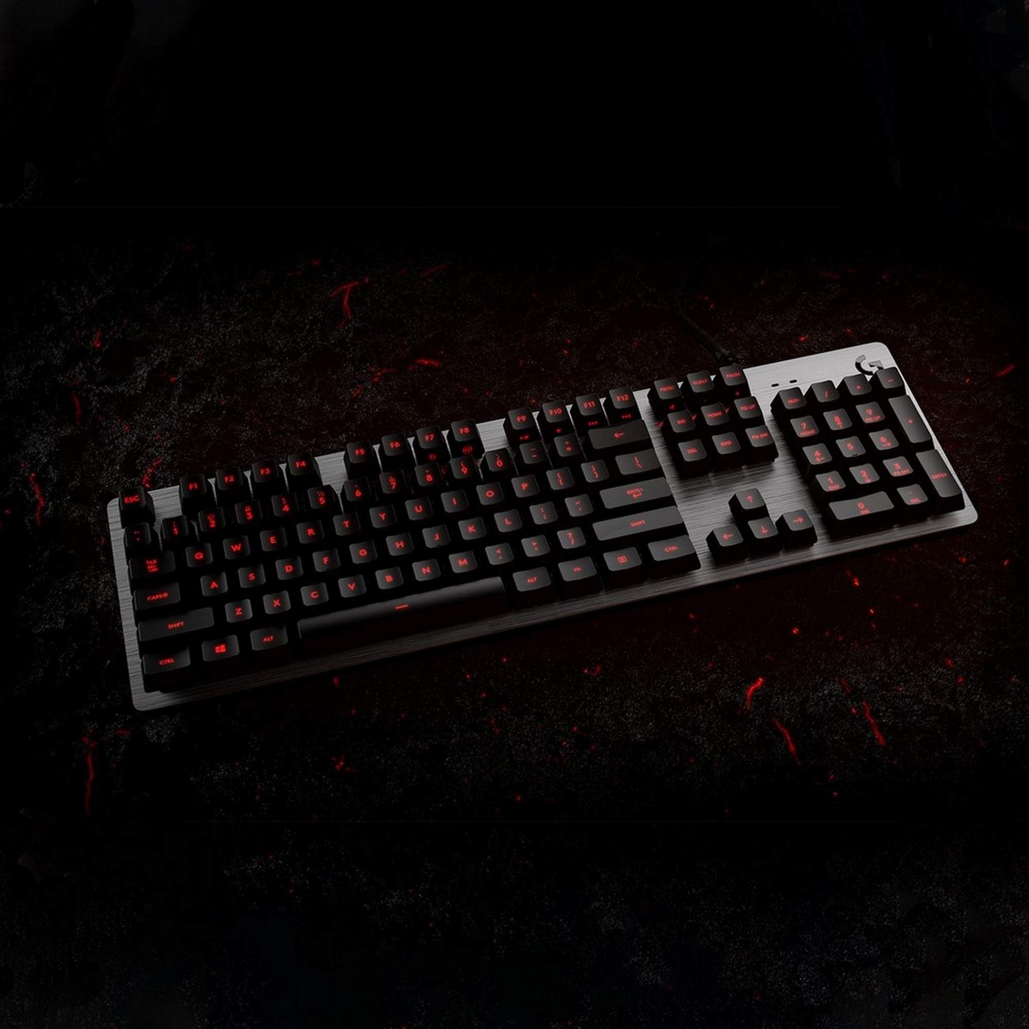 Игровая клавиатура Logitech G413 Mechanical Gaming Keyboard Black  (920-008309), купить в Москве, цены в интернет-магазинах на Мегамаркет