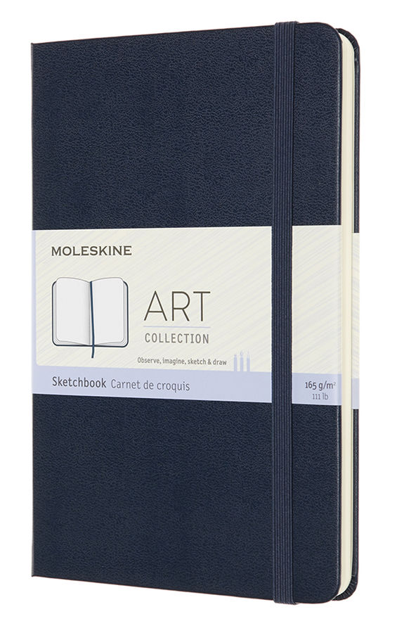 Блокнот для рисования нелинованный Moleskine "Art Sketchbook" 11,5х18 см 144 стр., обложка
