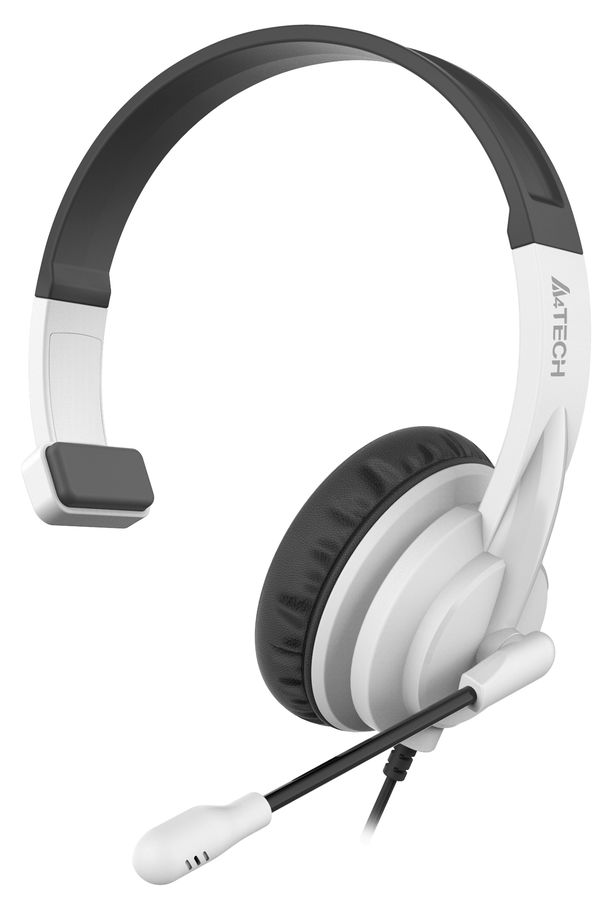 Гарнитура A4Tech HU-11 White/Black, купить в Москве, цены в интернет-магазинах на Мегамаркет