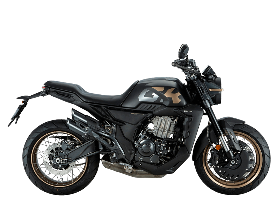 Мотоцикл ZONTES ZT350-GK черный/золотой - купить в ТоргМаш EXTREME, цена на Мегамаркет