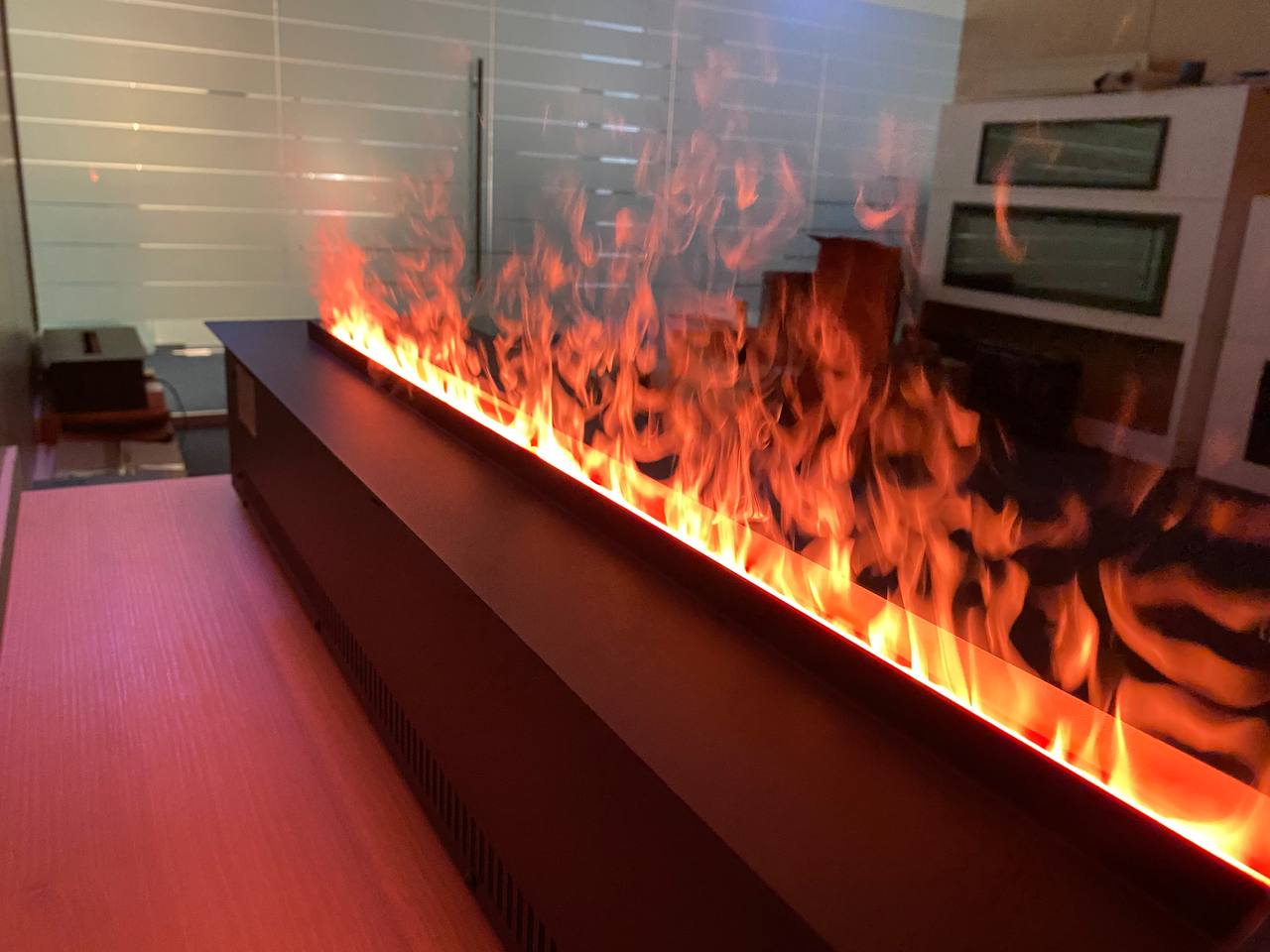 Биокамин паровой на воде RealFlame Cassette 1000 3D LED, светодиодные лампы - купить в Москве, цены на Мегамаркет | 600018706739