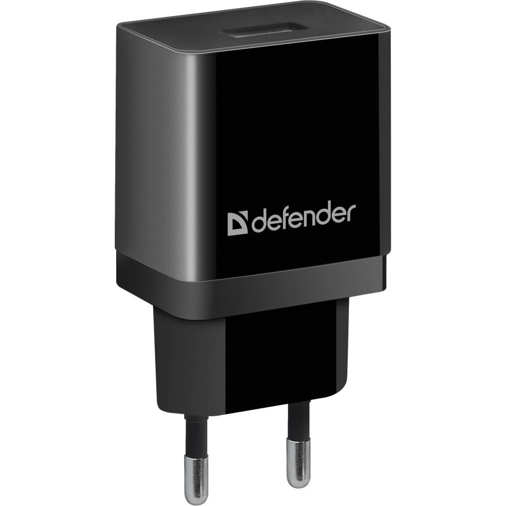 Сетевое зарядное устройство для телефона Defender 1xUSB 5V/2.1А+кабель micro-USB,  черный - отзывы покупателей на маркетплейсе Мегамаркет | Артикул:  100025633813