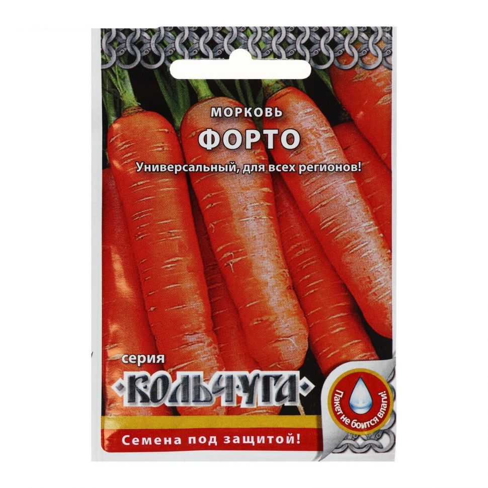 Семена Кольчуга е09337 Морковь Форто