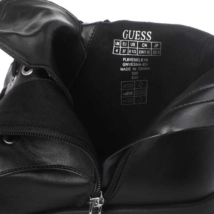 Ботинки женские Guess FL8VESELE10 черные 36 EU