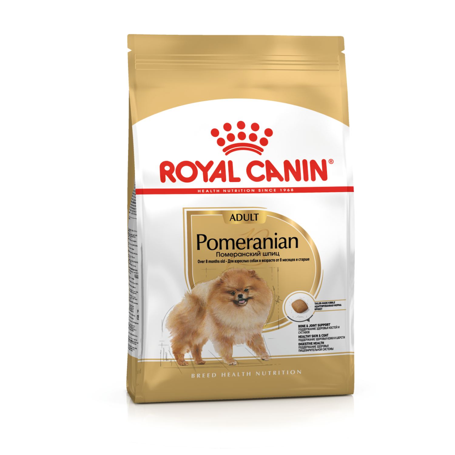 Сухой корм для собак Royal Canin Pomeranian Adult, 1,5 кг - купить в МаркетЗоо, цена на Мегамаркет