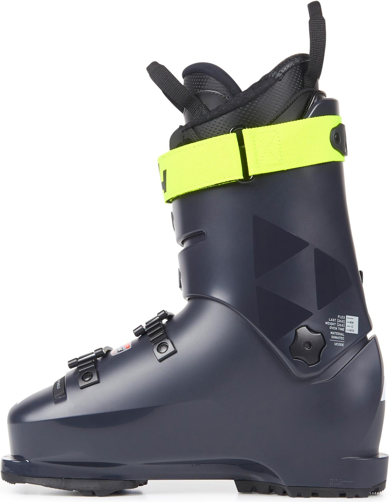 Горнолыжные ботинки Fischer Rc4 The Curv One 110 Vacuum Walk 2021, darkgrey/darkgrey, 27.5