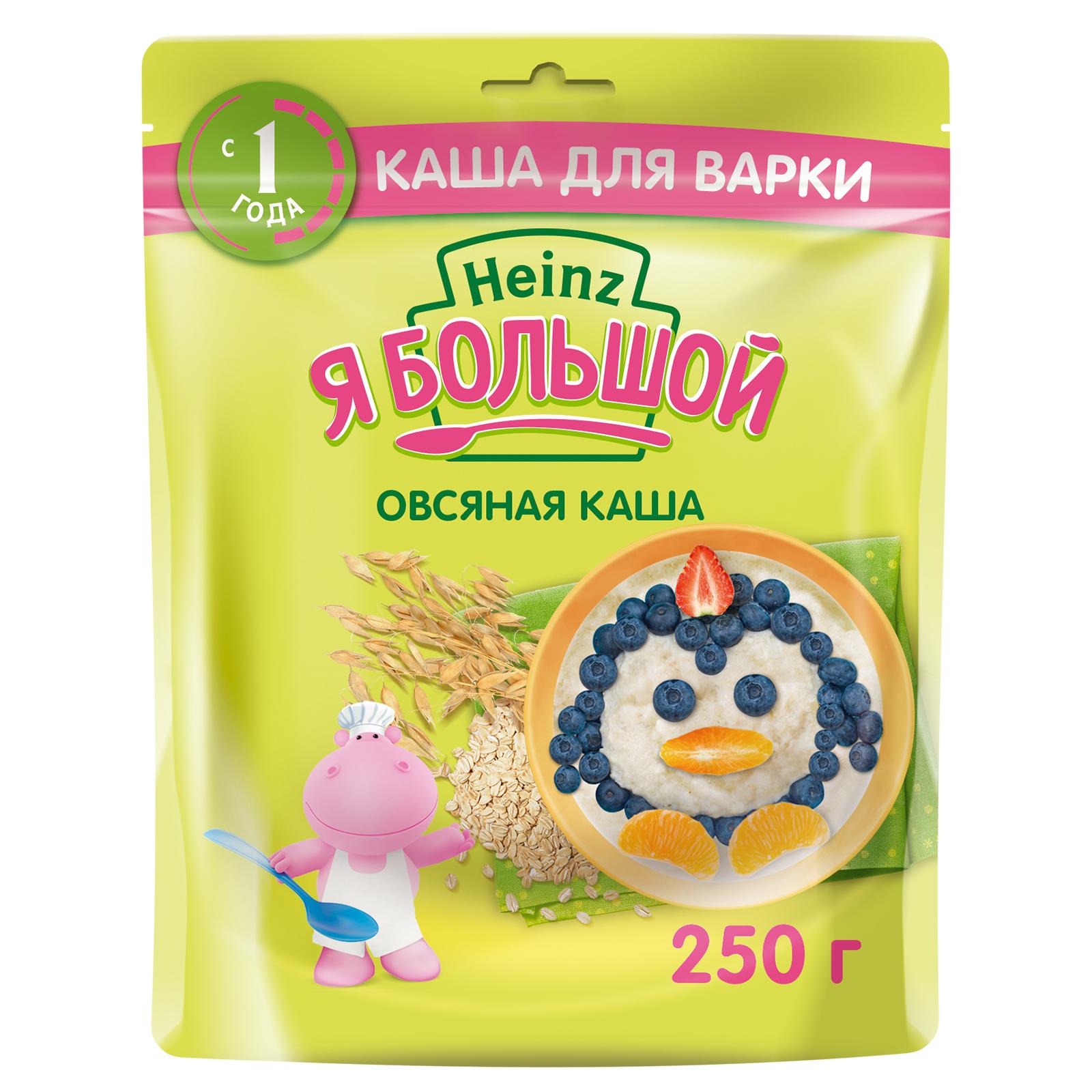 Каша молочная heinz овсяная с 5 мес 250 г