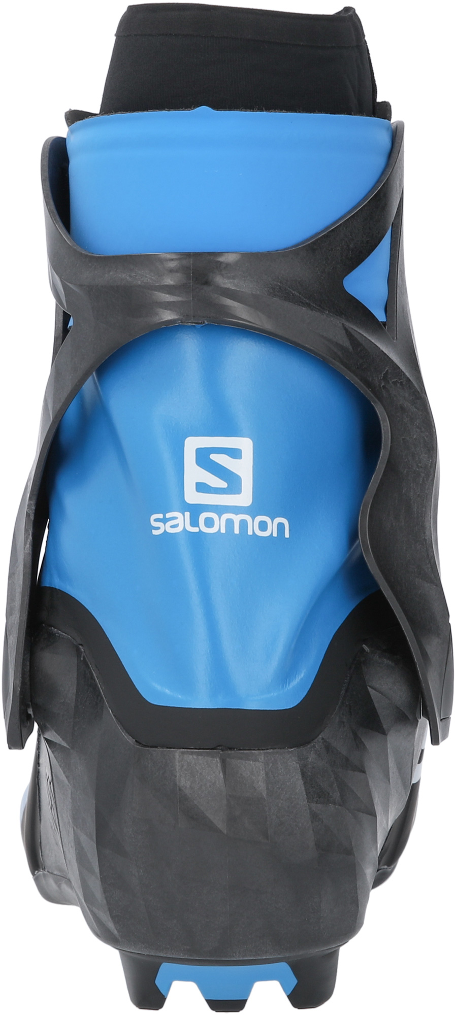 Ботинки для беговых лыж Salomon S/Race Carbon Skate Prolink 2021, black/blue, 44