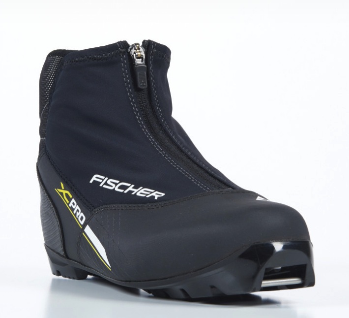 Ботинки для беговых лыж Fischer Xc Pro 2021, black/yellow, 46