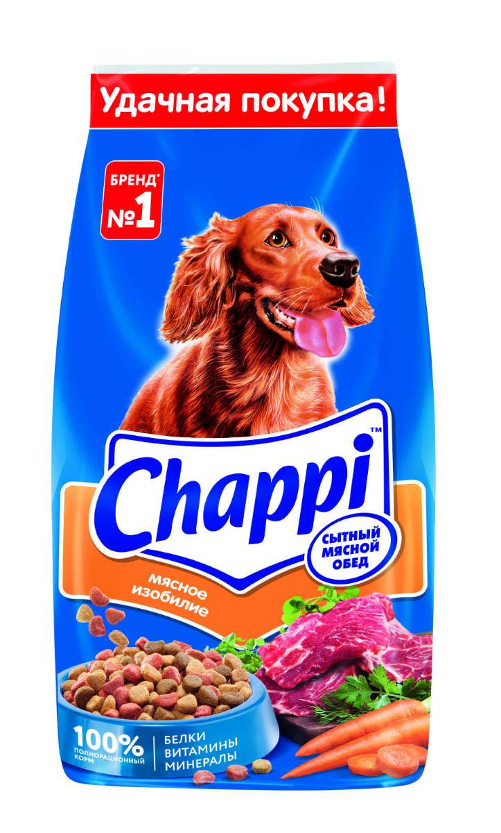 Сухой корм для собак Chappi Сытный мясной обед, Мясное изобилие с овощами и травами, 15кг - купить в Мегамаркет Самара, цена на Мегамаркет