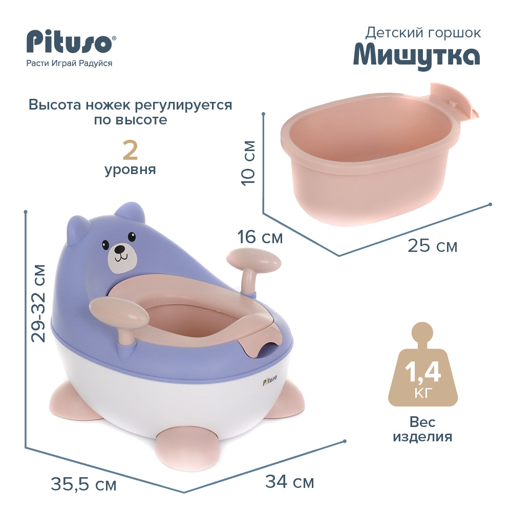 Pituso комод мишутка