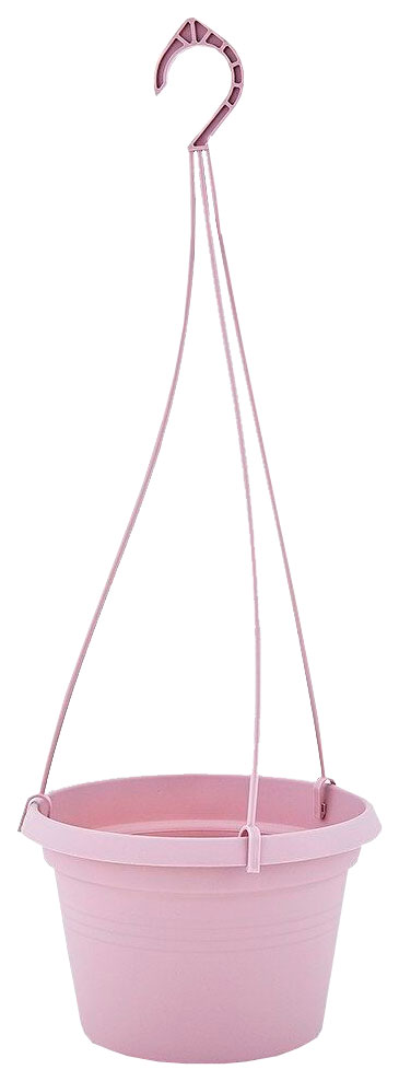 Цветочное кашпо Алеана Глория с подвеской 3 л фиолетовый 1 шт.