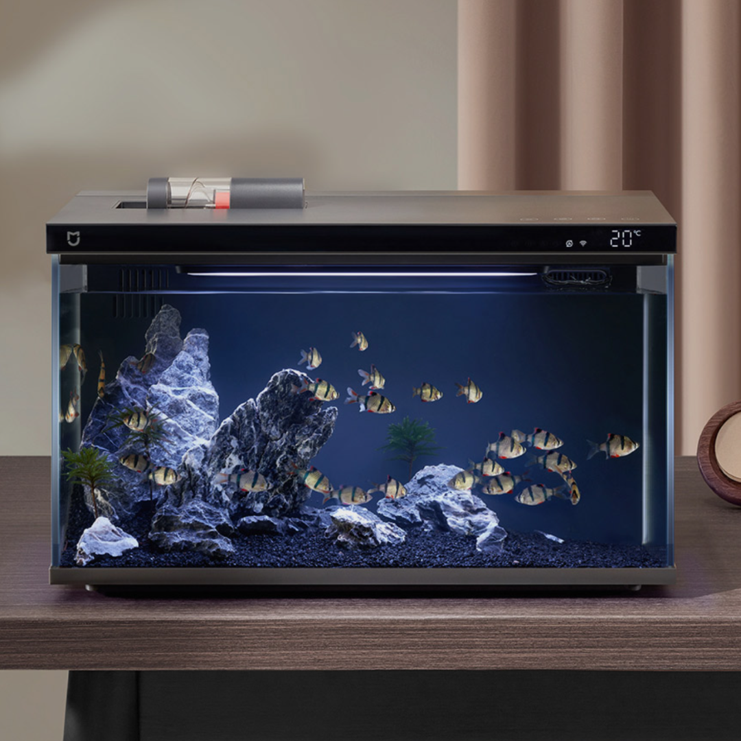 аквариум xiaomi mijia, аквариум xiaomi mijia smart fish tank black