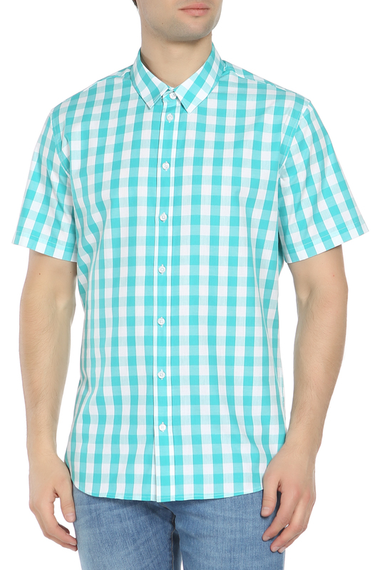 Рубашка мужская Tom Farr TM7015.10 зеленая M