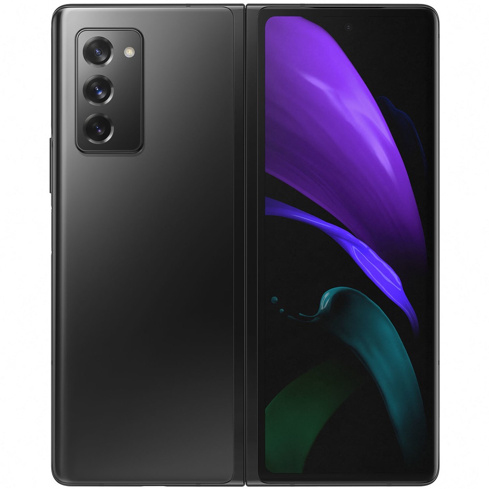 Смартфон Samsung Galaxy Z Fold 2 12/256GB Black (SM-F916BZKQSER), купить в  Москве, цены в интернет-магазинах на Мегамаркет