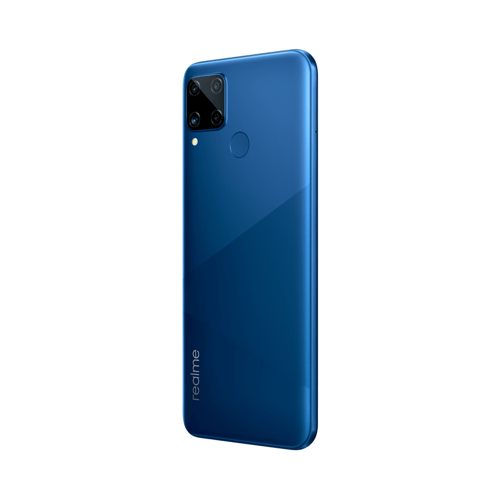 Смартфон Realme C15 4+64GB Marine Blue (RMX2180), купить в Москве, цены в  интернет-магазинах на Мегамаркет