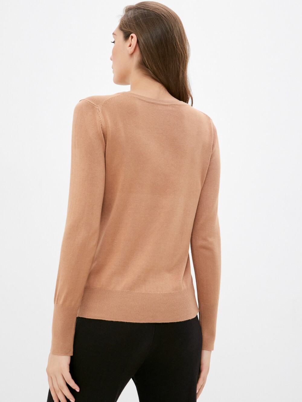 Пуловер женский Incity 1.1.2.21.01.05.01965/171330 коричневый XS