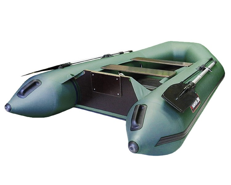 Лодка Хантер 290 ЛН 2,9 x 1,5 м green – купить в Москве, цены в ...