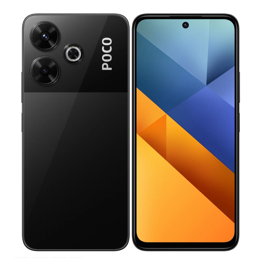 Смартфон Poco M6 4G 6/128GB black (7890676745), купить в Москве, цены в интернет-магазинах на Мегамаркет