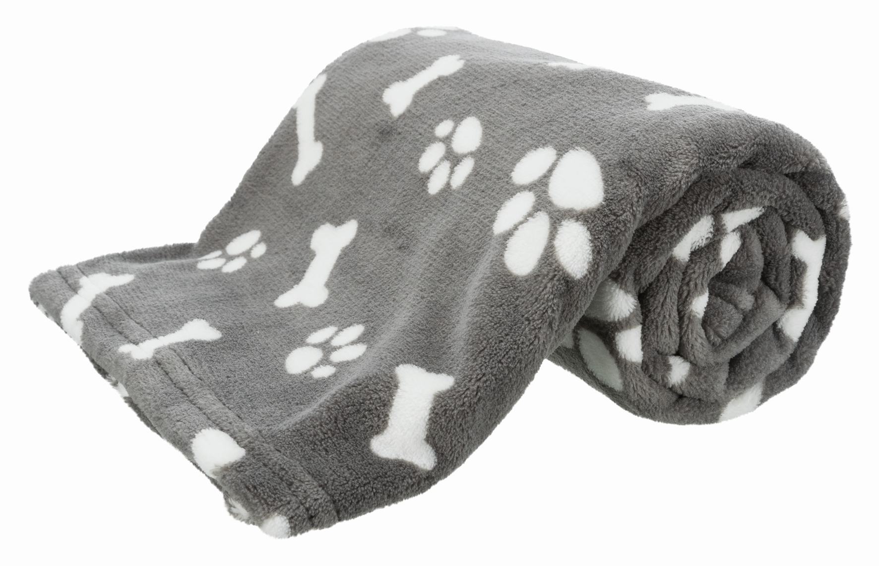 Одеяло для собак TRIXIE Kenny плюш, серый, 150x100 см