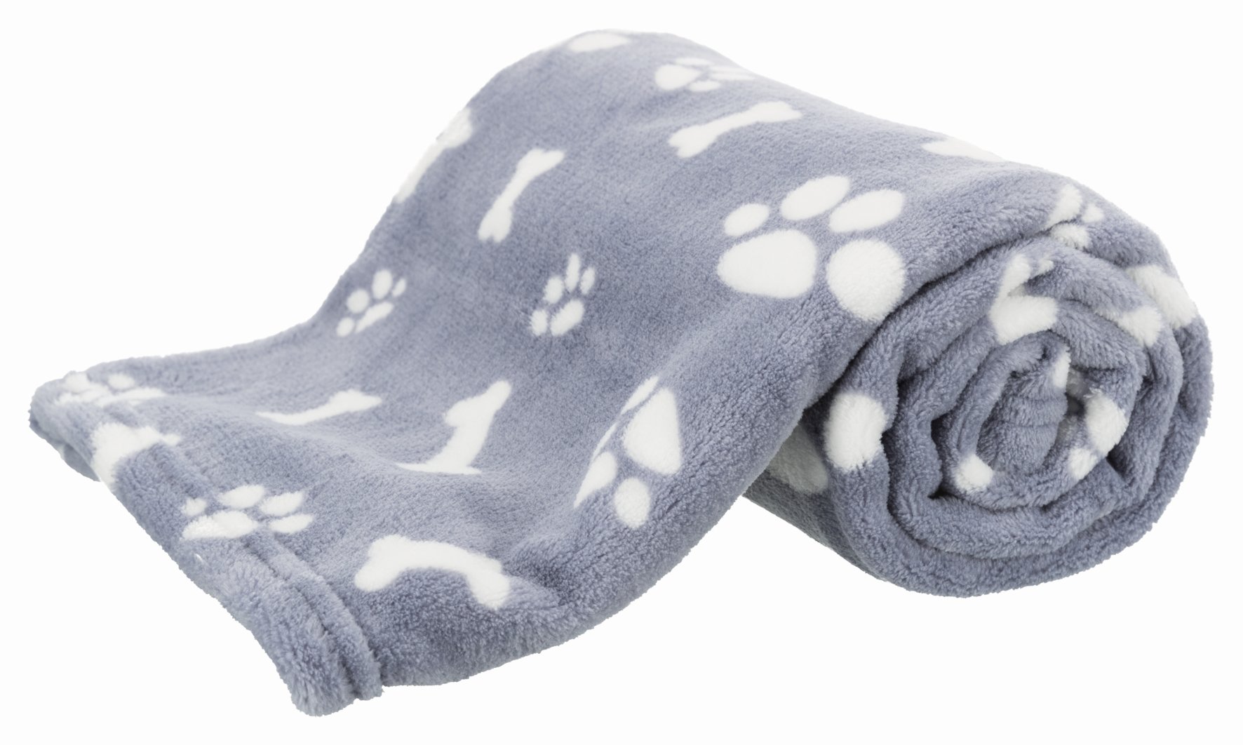 Одеяло для собак TRIXIE Kenny плюш, светло-серый, 75x50 см