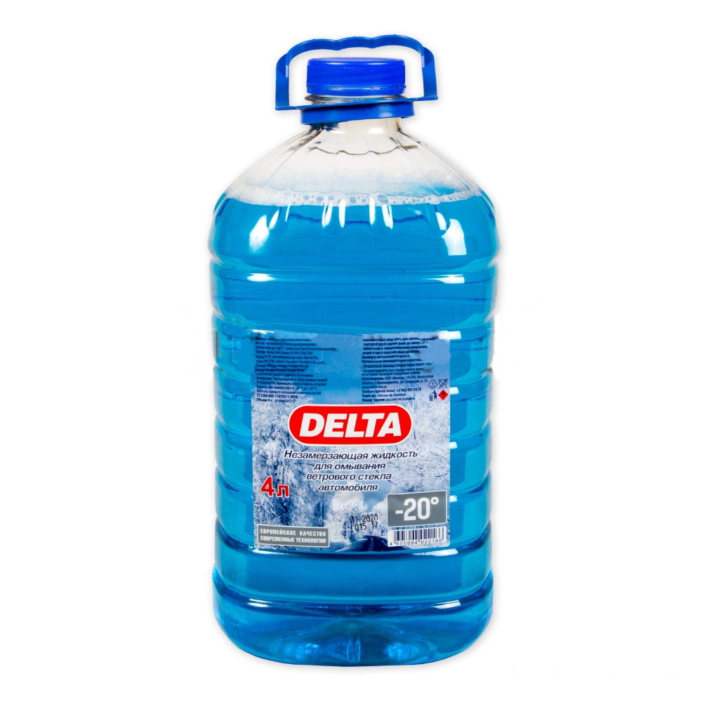 Жидкость омывателя незамерзающая -30C DELTA-NEO ПЭТ готовая 4 л 00-00000157