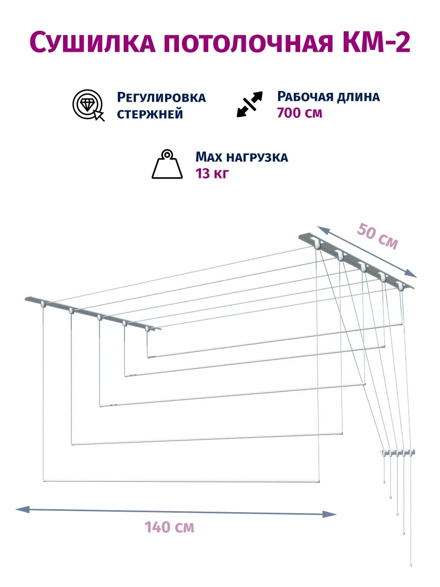 Сушилка для белья потолочная схема сборки веревок