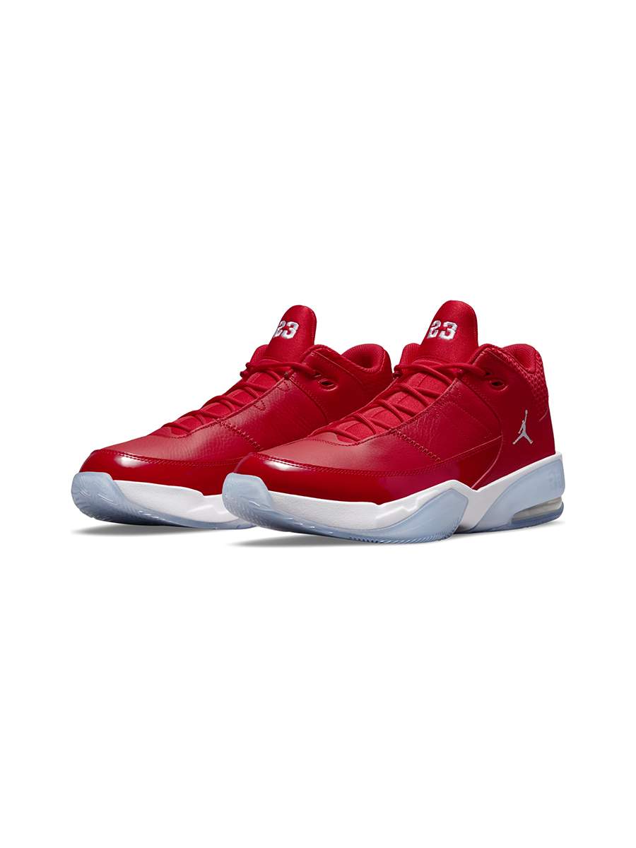 Кроссовки мужские Jordan MAX AURA 3 красные 43 EU - характеристики и  описание на СберМегаМаркет
