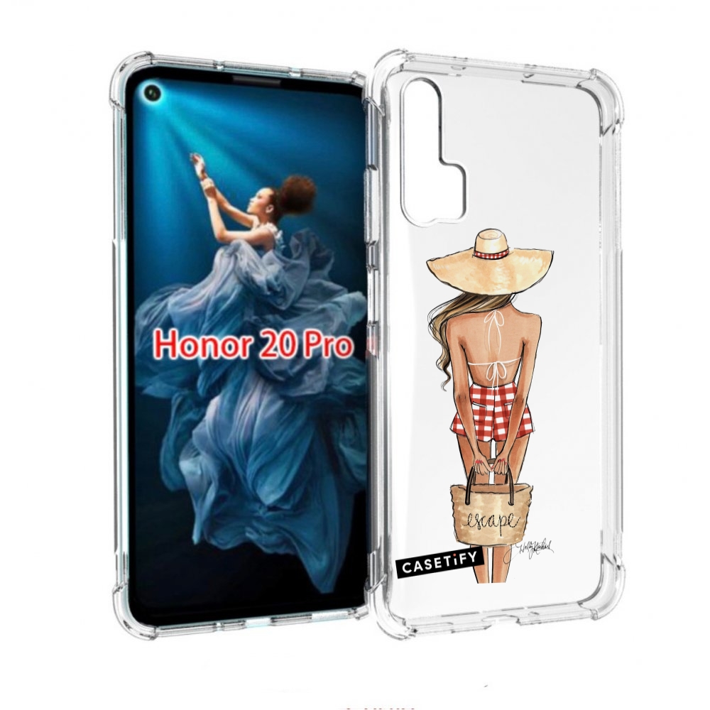 Чехол бампер MyPads CASETiFY женский для Honor 20 Pro противоуда, купить в  Москве, цены в интернет-магазинах на Мегамаркет