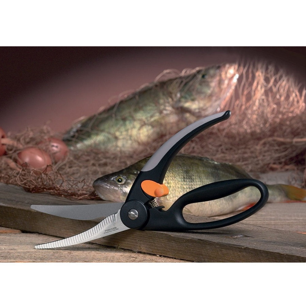 Ножницы для рыбы Fiskars Functional Form 1003032, 22 см