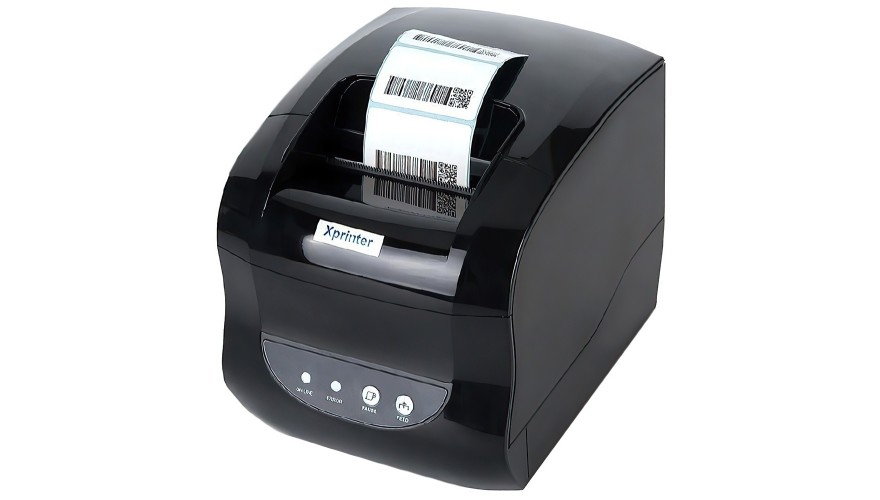 Термопринтер Xprinter XP-365B USB Черный (6930878754795), купить в Москве, цены в интернет-магазинах на Мегамаркет