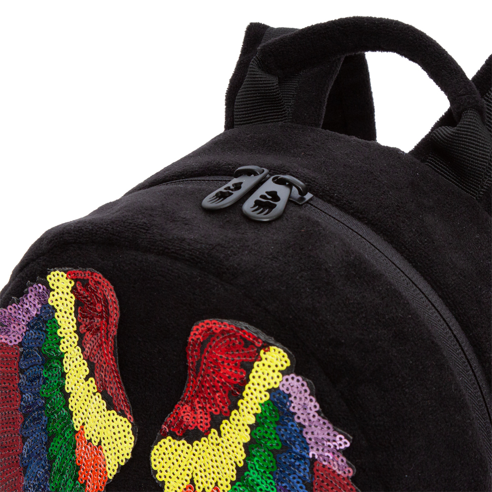 Рюкзак женский Grizzly RXL-224-3 черный/цветной