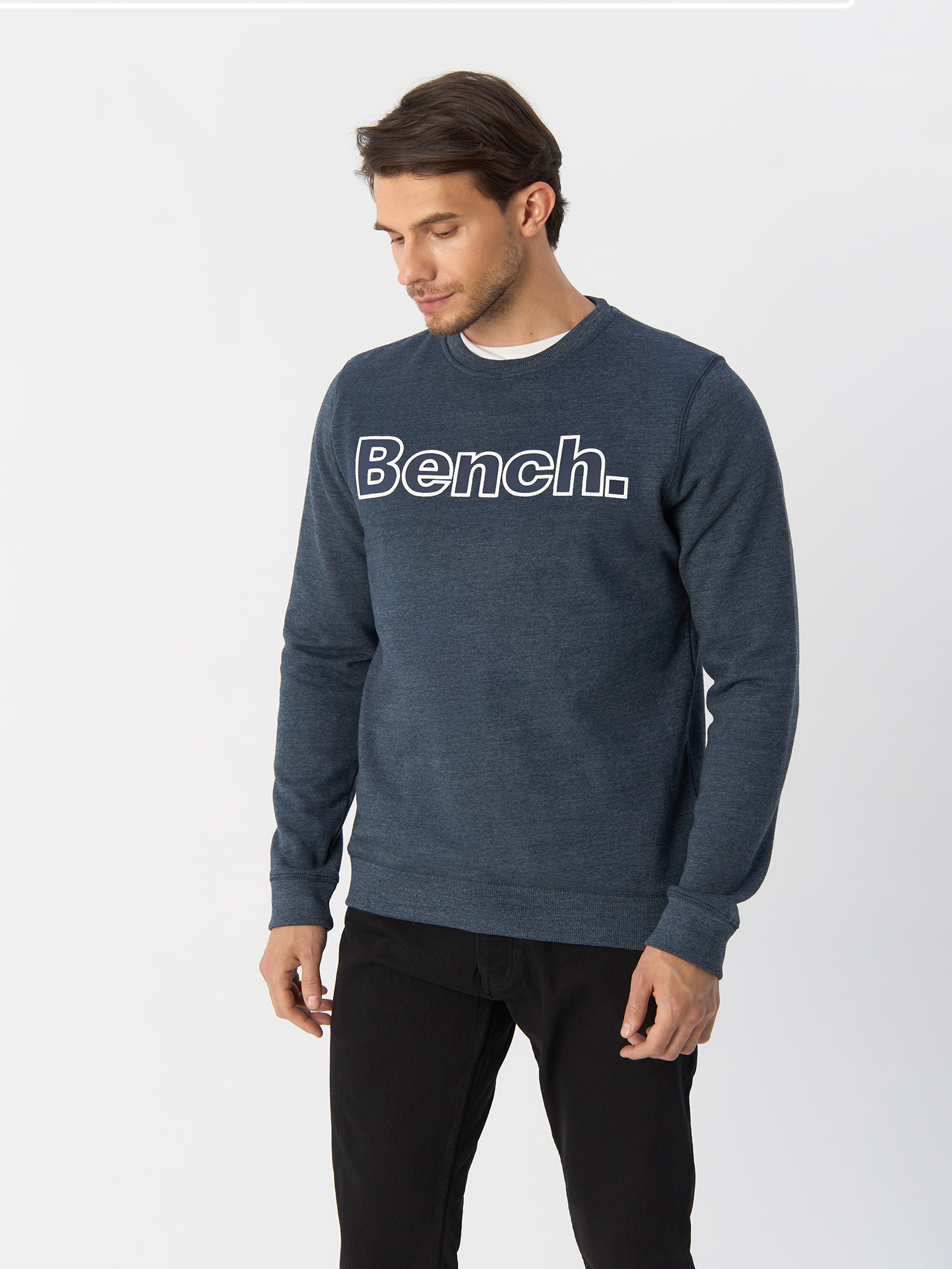 Свитшот Bench для мужчин, синий, размер XXL, BN2E119666BS2TKM3 - купить в Мегамаркет Москва Томилино, цена на Мегамаркет