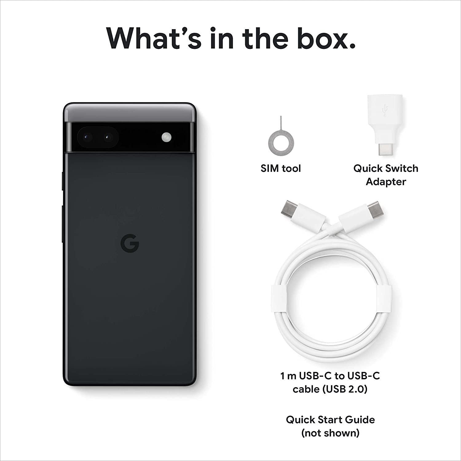 Смартфон Google Pixel 6A 5G 6/128Gb Charcoal Charbon Spec (JP